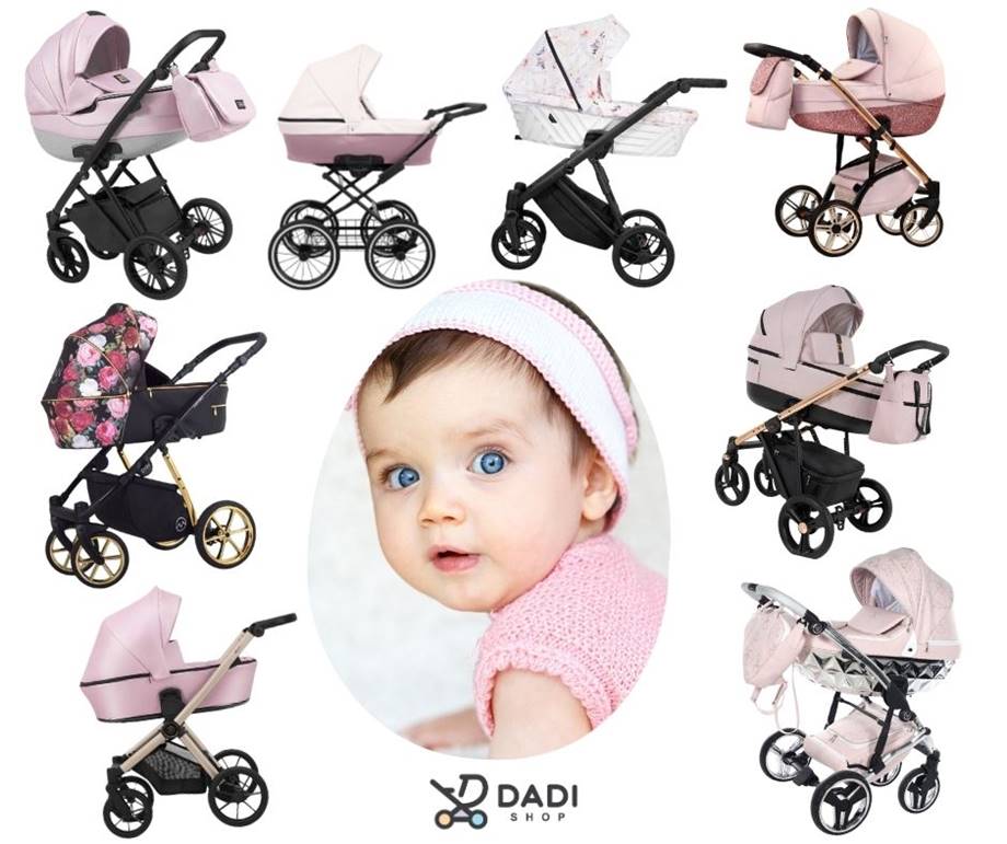top propozycje wózków 3w1 dla dziewczynki w sklepie dadi-shop 